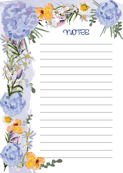 Hydrangea - A5 Memo Pad