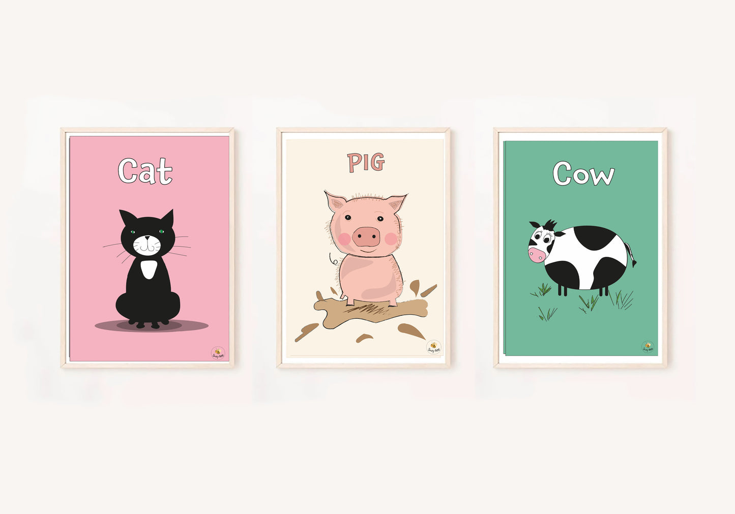 Cute Cat - Children's Wall Art