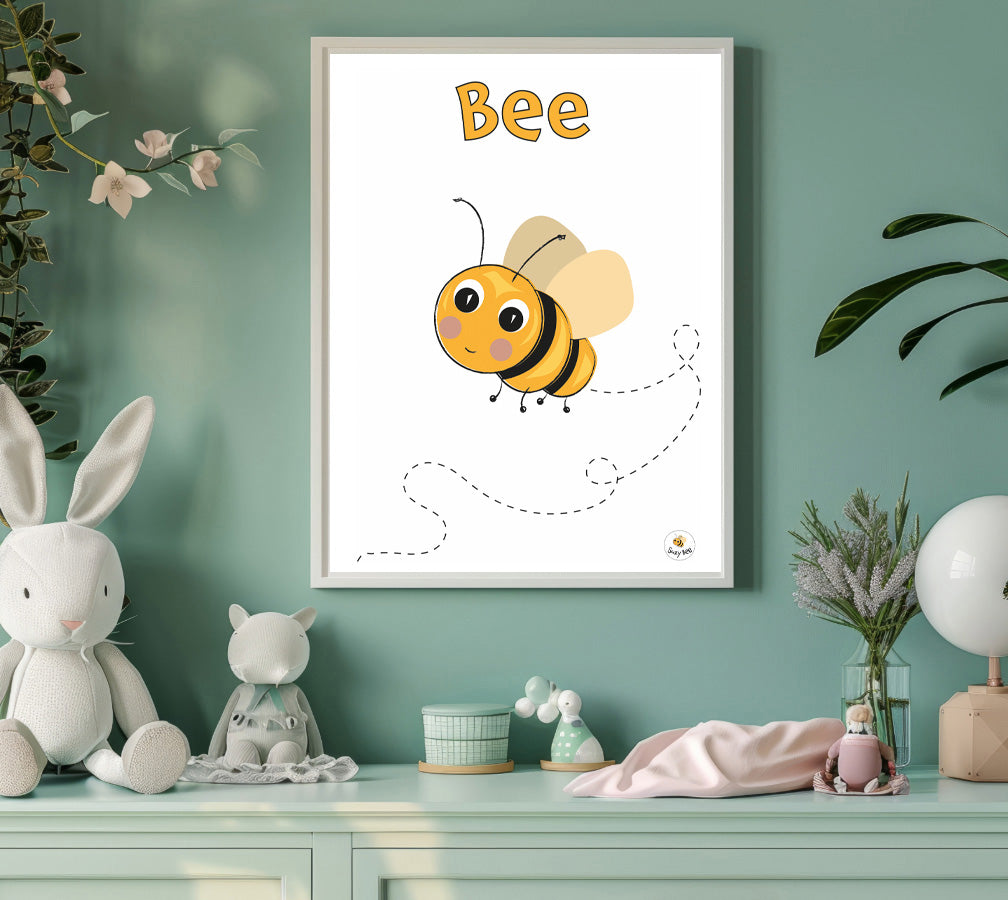 Bee - Children's Wall Art