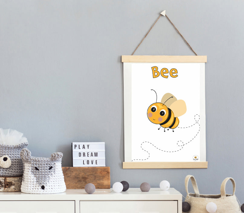 Bee - Children's Wall Art