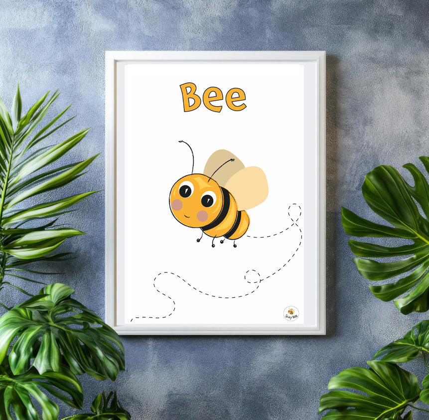 Bee - Children's Wall Art