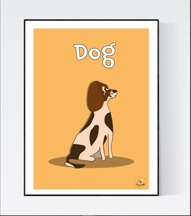 Dog- Children's Wall Art