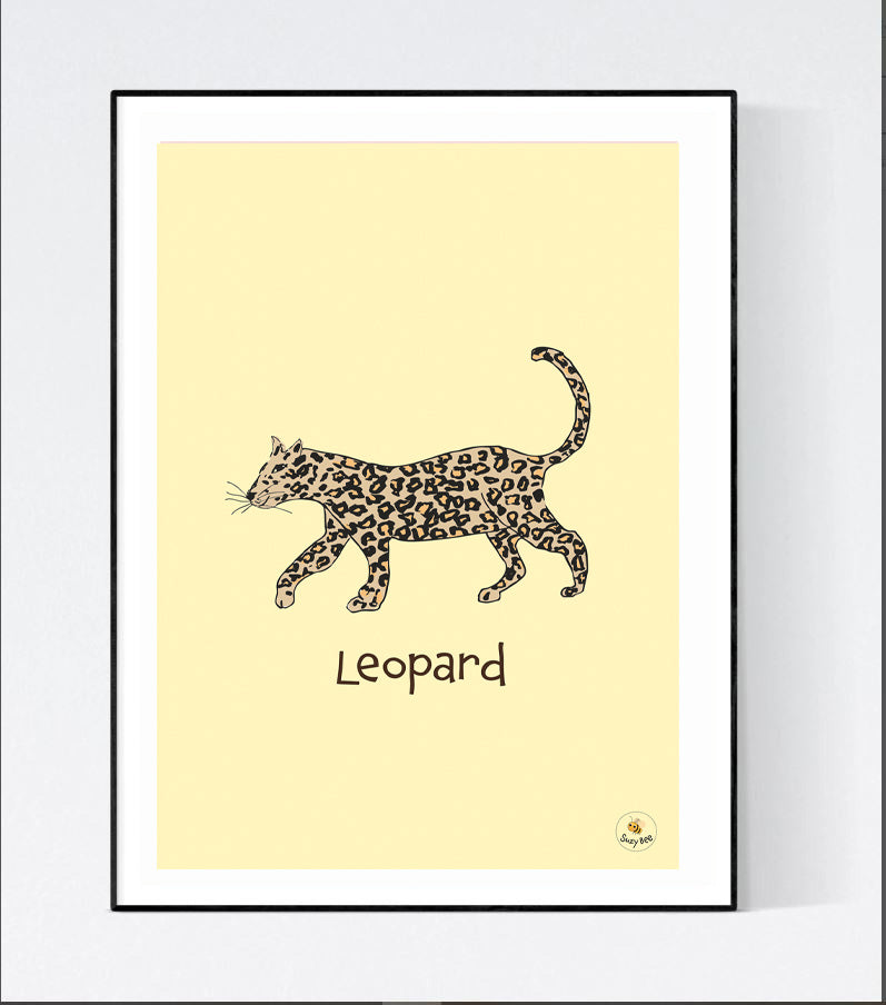 Leopard - Children's Wall Art