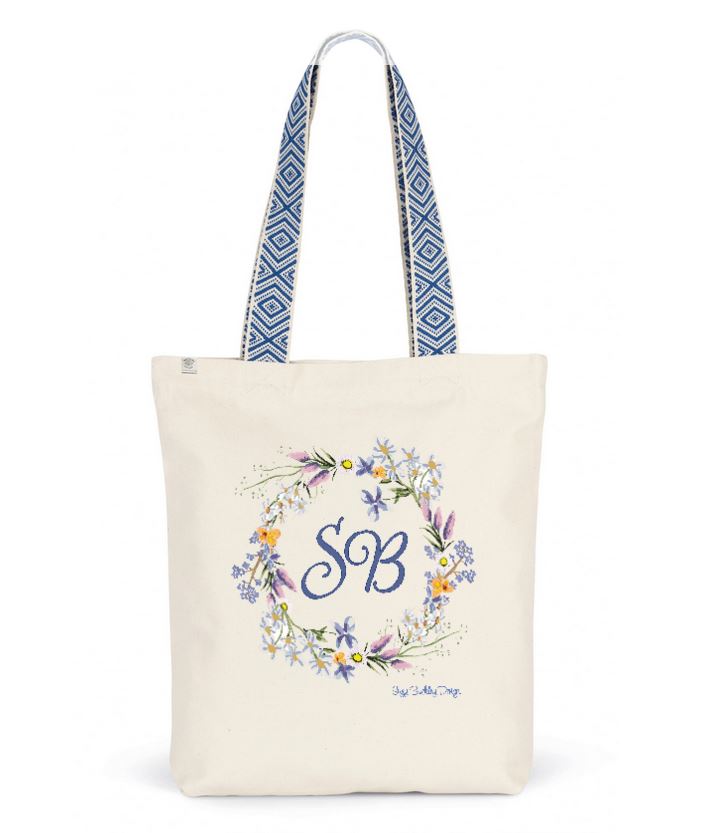 Buddleia & Daisy - Personalised Luxury Tote bag