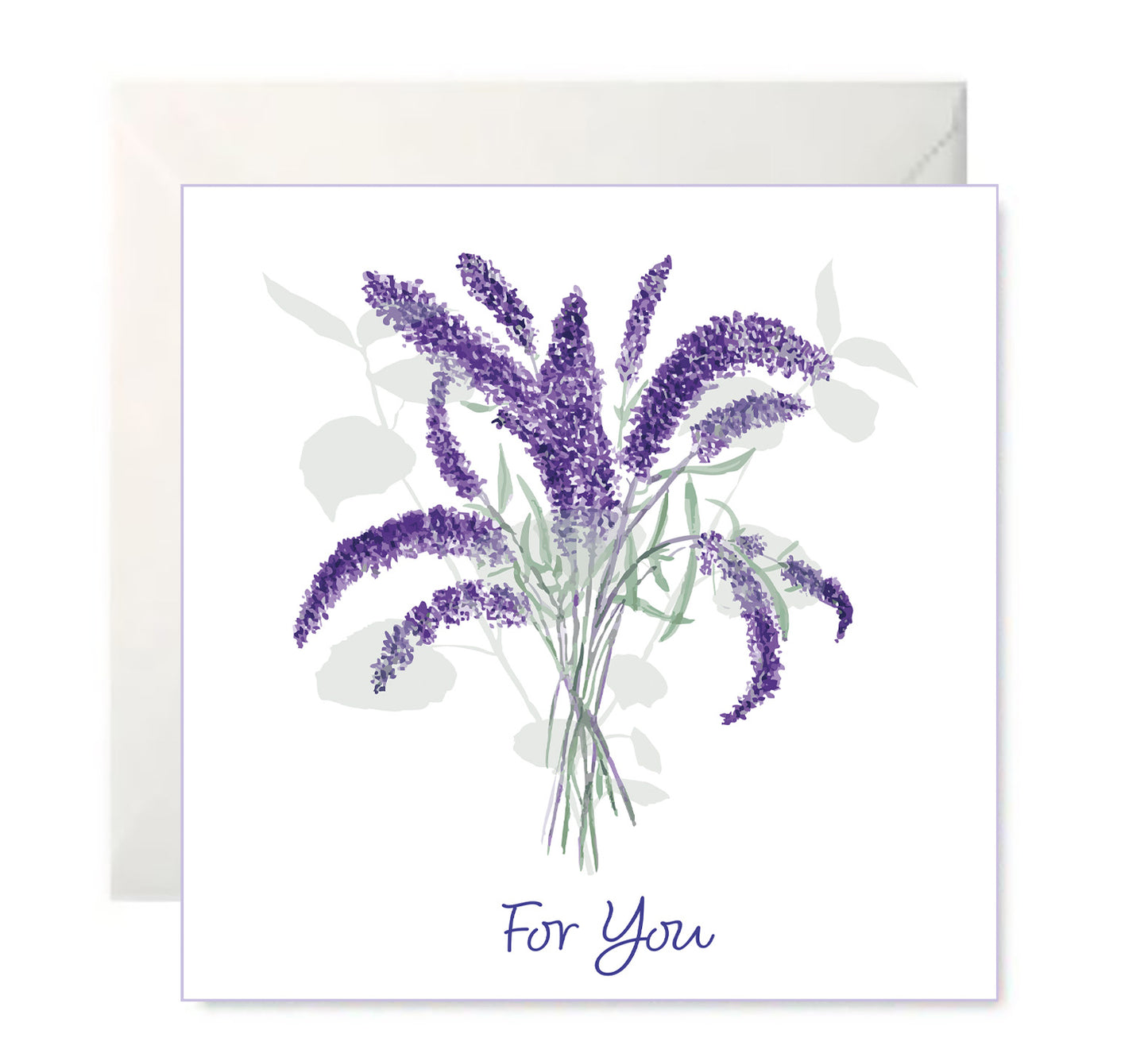Buddleia  - For You - Sentiment Card