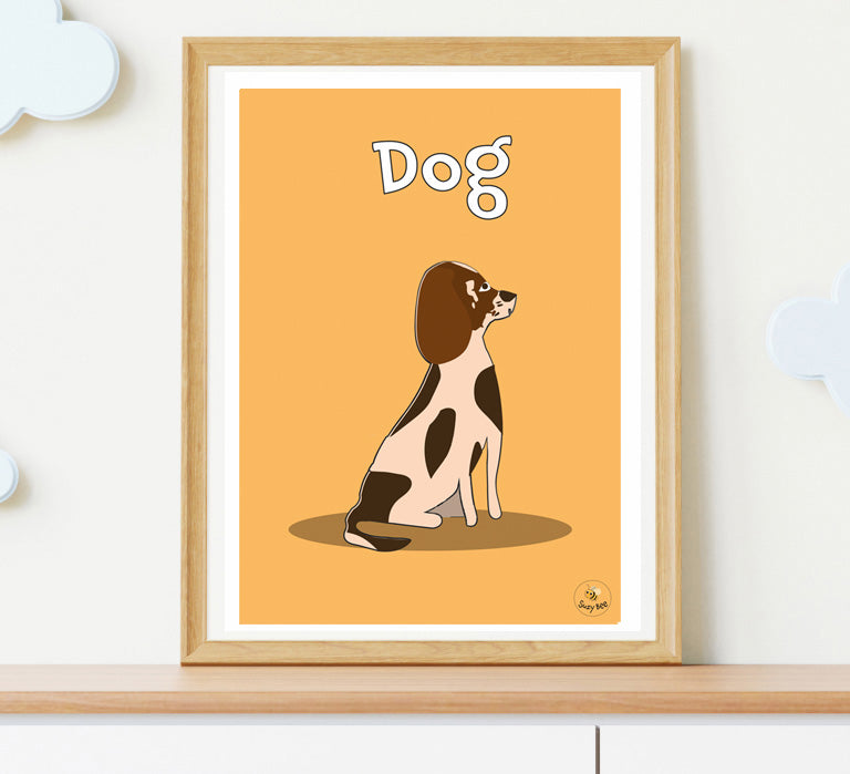 Dog- Children's Wall Art
