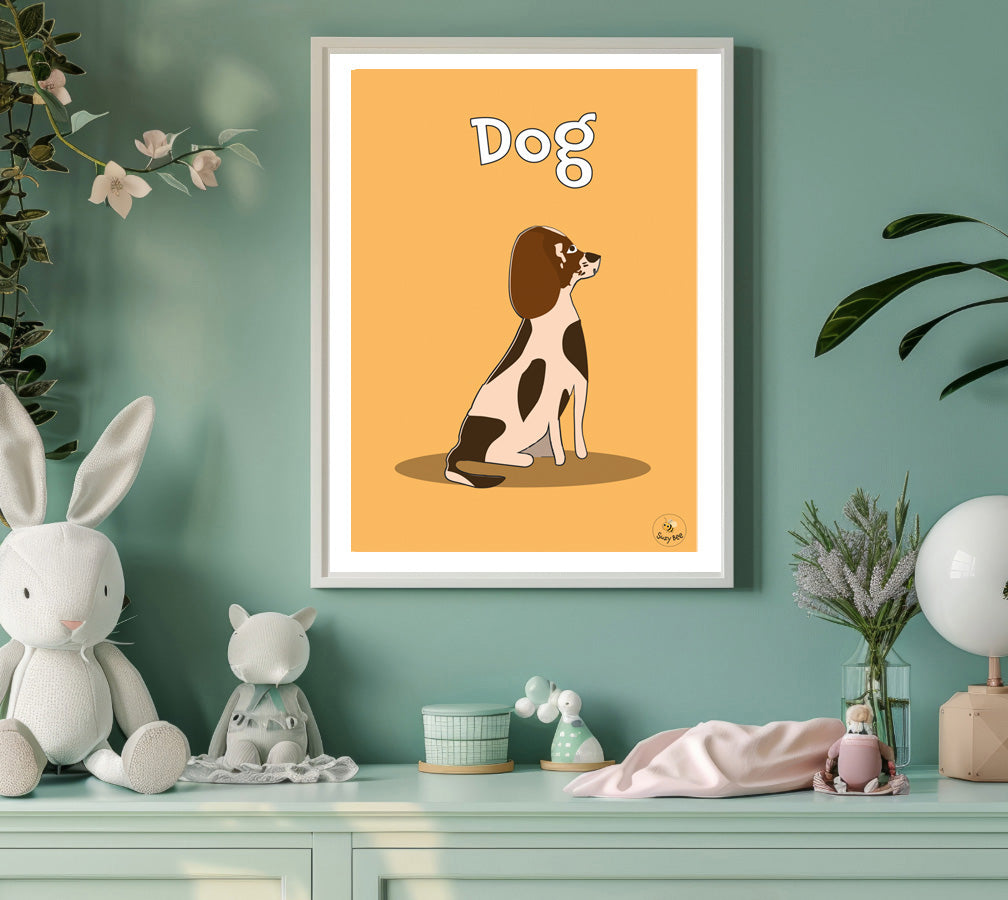 Dog- Children's Wall Art