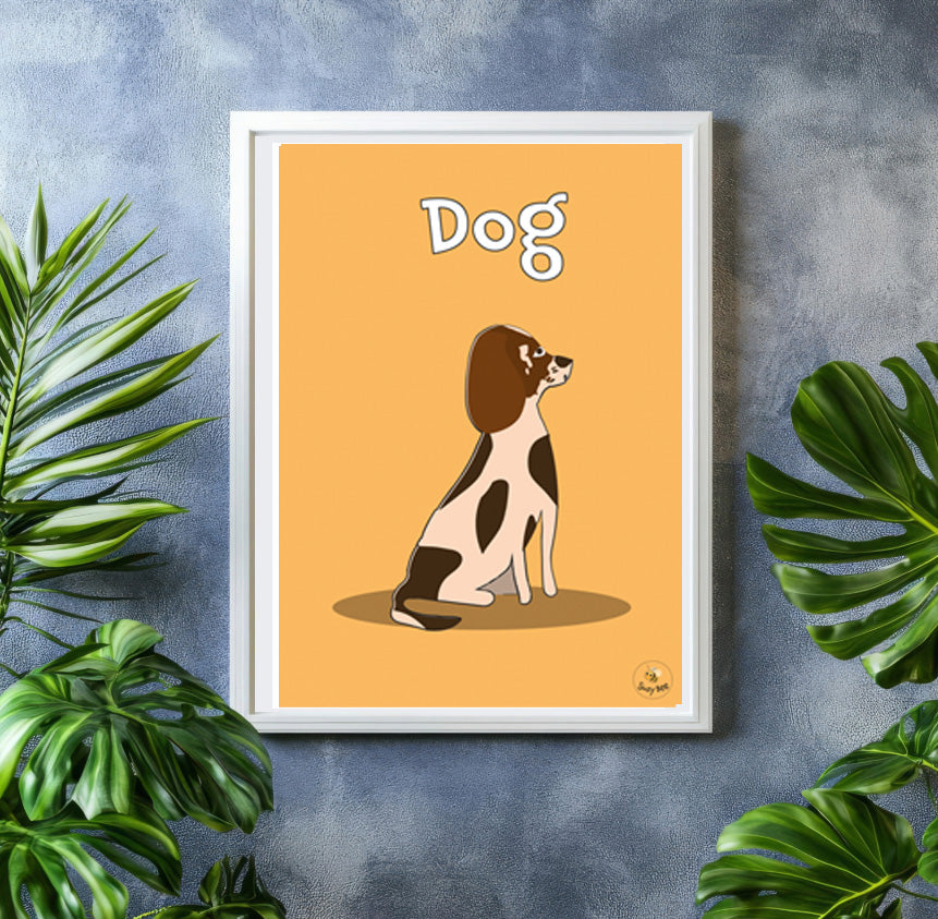 Dog- Children's Wall Art