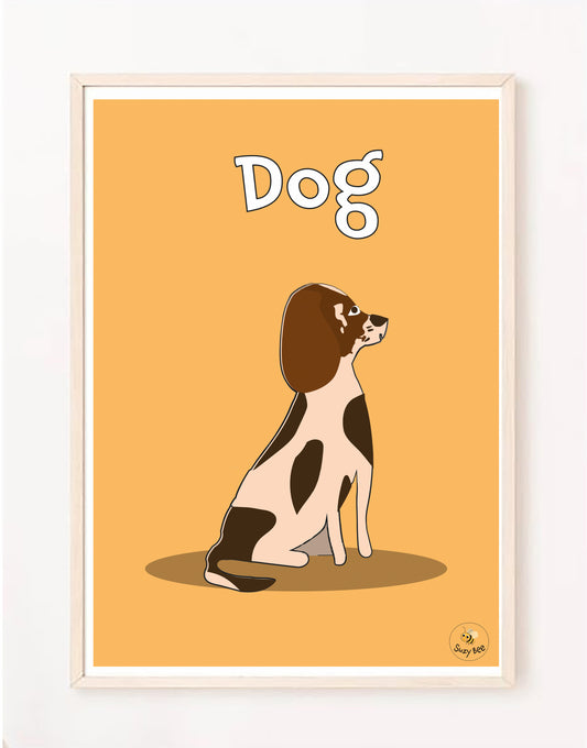 Dog- Children's Wall Art