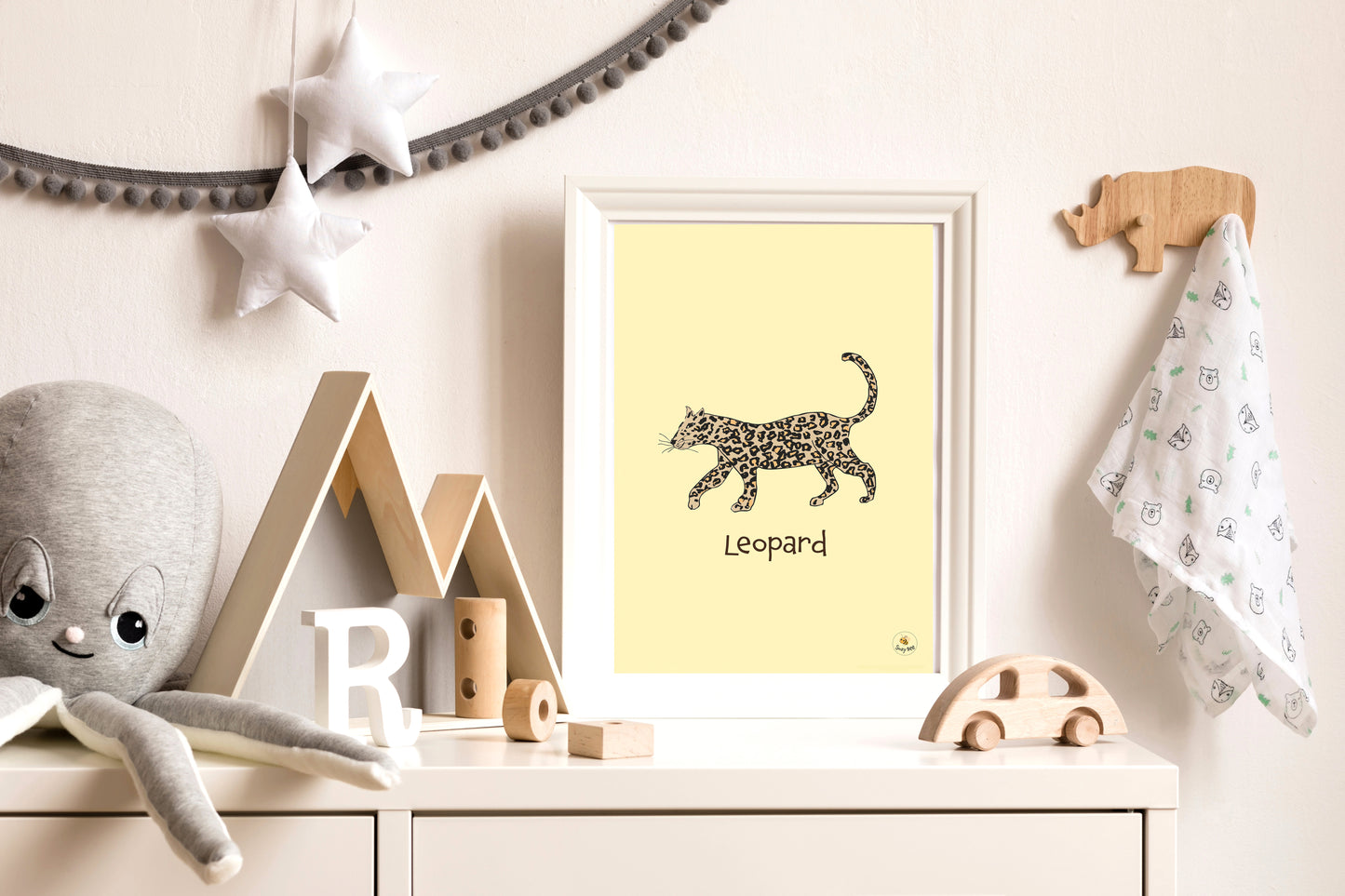 Leopard - Children's Wall Art