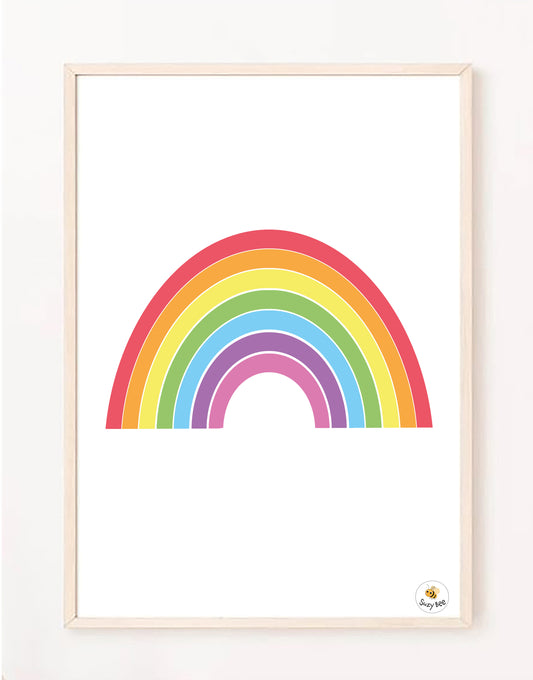 Rainbow Print - Children's Wall Art