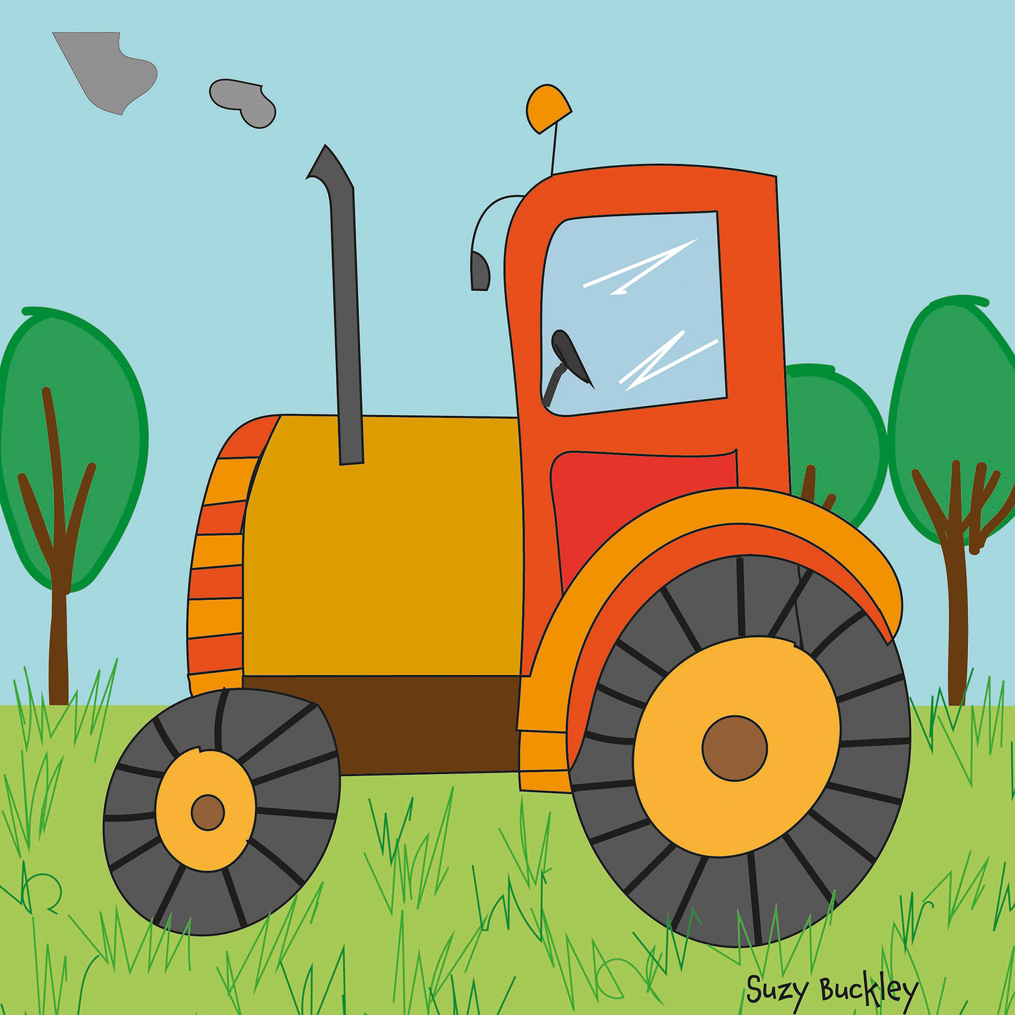 Tractor Cushion