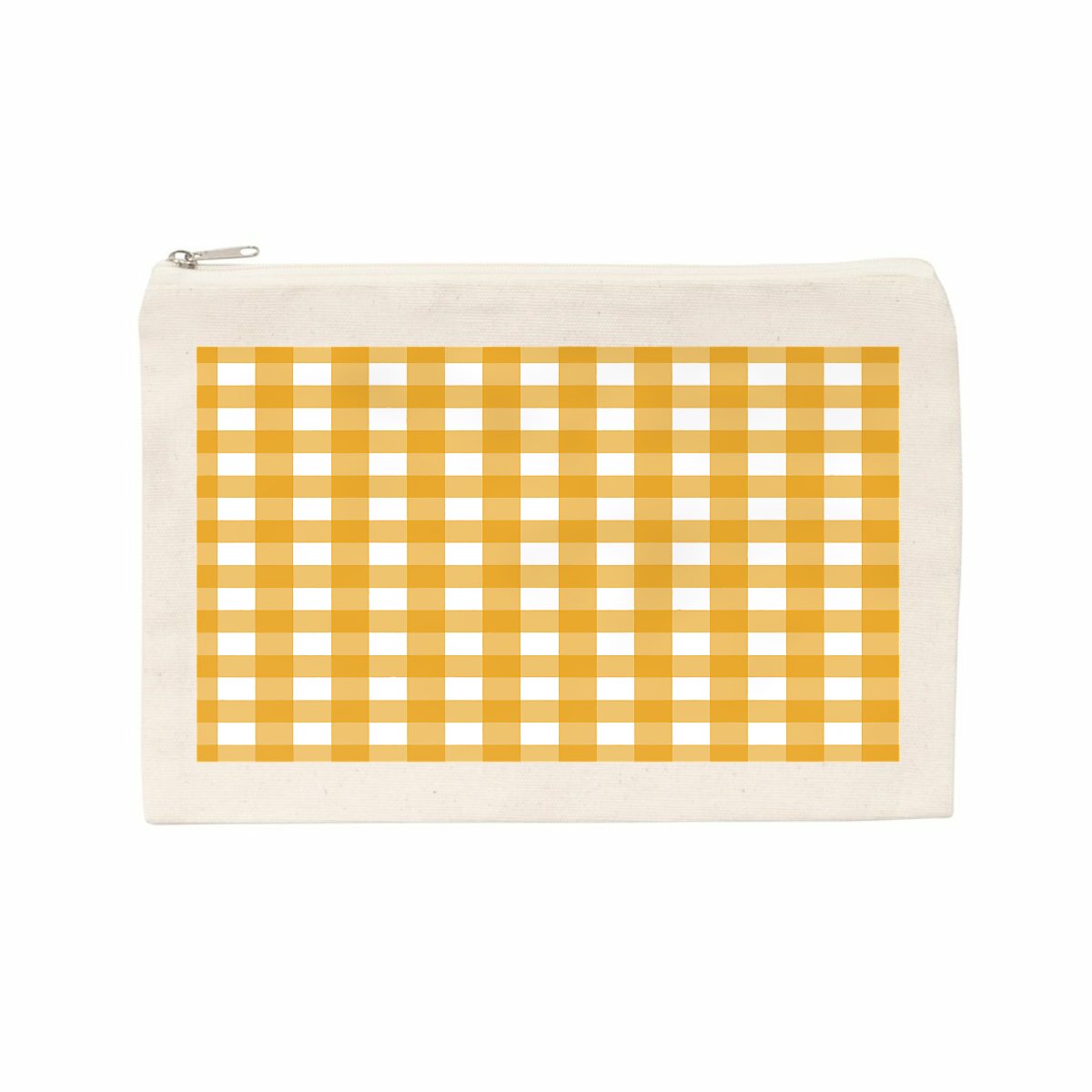 Accessories Pouch - Red Gingham - front_natural