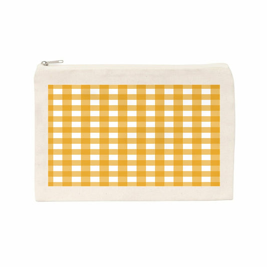 Accessories Pouch - Red Gingham - front_natural