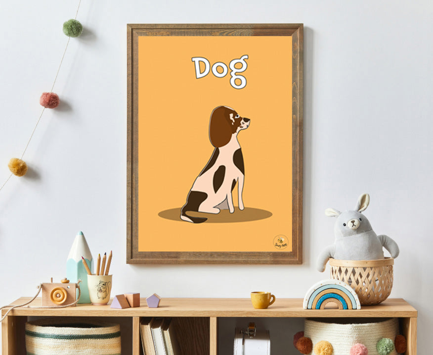 Dog- Children's Wall Art