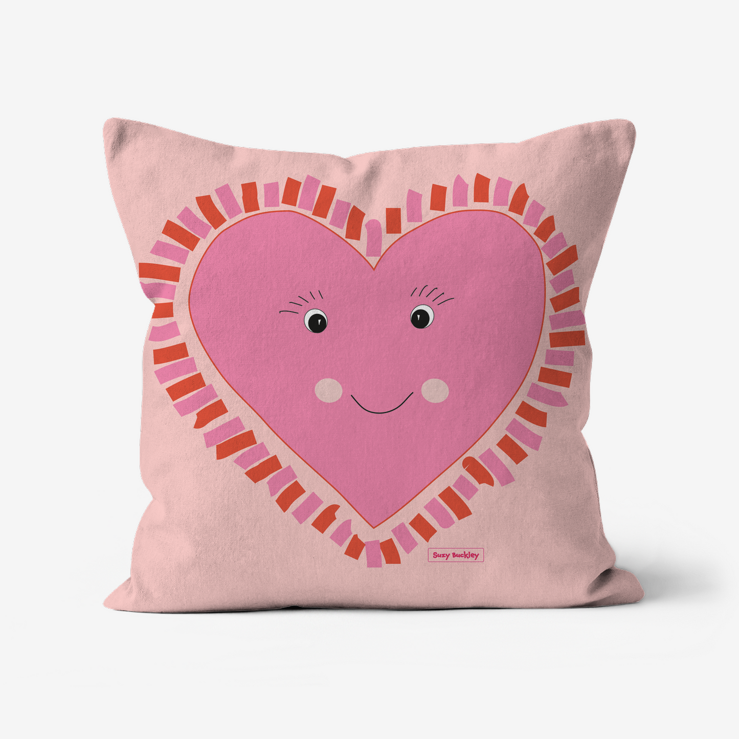 Smiley Heart Cushion