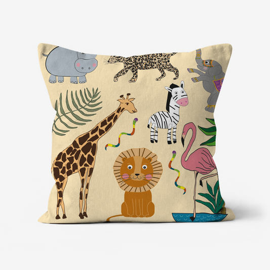 Safari Animal Cushion