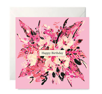 Abundance Birthday Card Set - Five Unique, Hand- Painted Designs