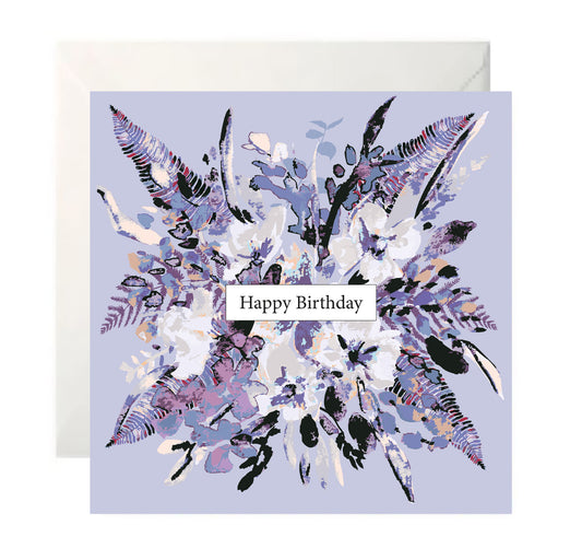 Abundance V - Happy Birthday Card