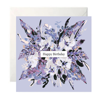Abundance Birthday Card Set - Five Unique, Hand- Painted Designs