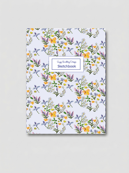 Buddleia and Daisy Sketchbook