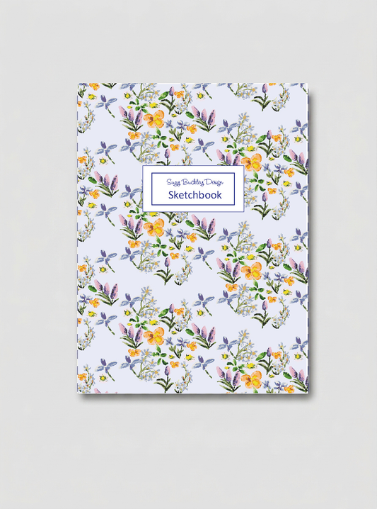 Buddleia and Daisy Sketchbook