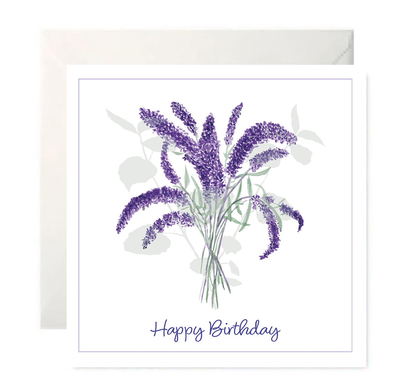 Flower Bouquet - Birthday Card Set - Seven Unique, Hand Painted Designs