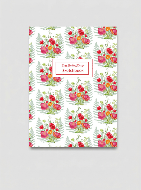 Carnation - January Birth flower Sketchbook