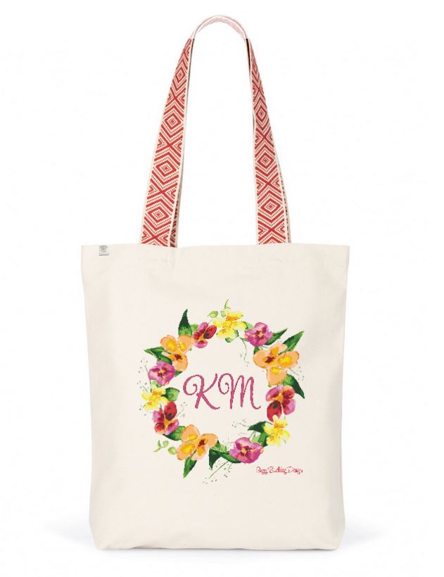 Buddleia & Daisy - Personalised Luxury Tote bag