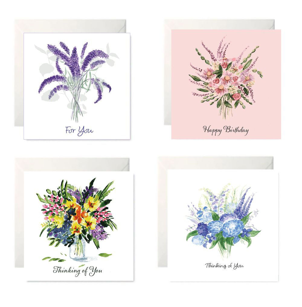 Sentiment Cards - Pack of 4