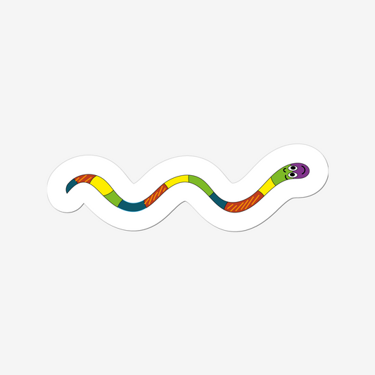Snake Vinyl Sticker - Jungle Animals